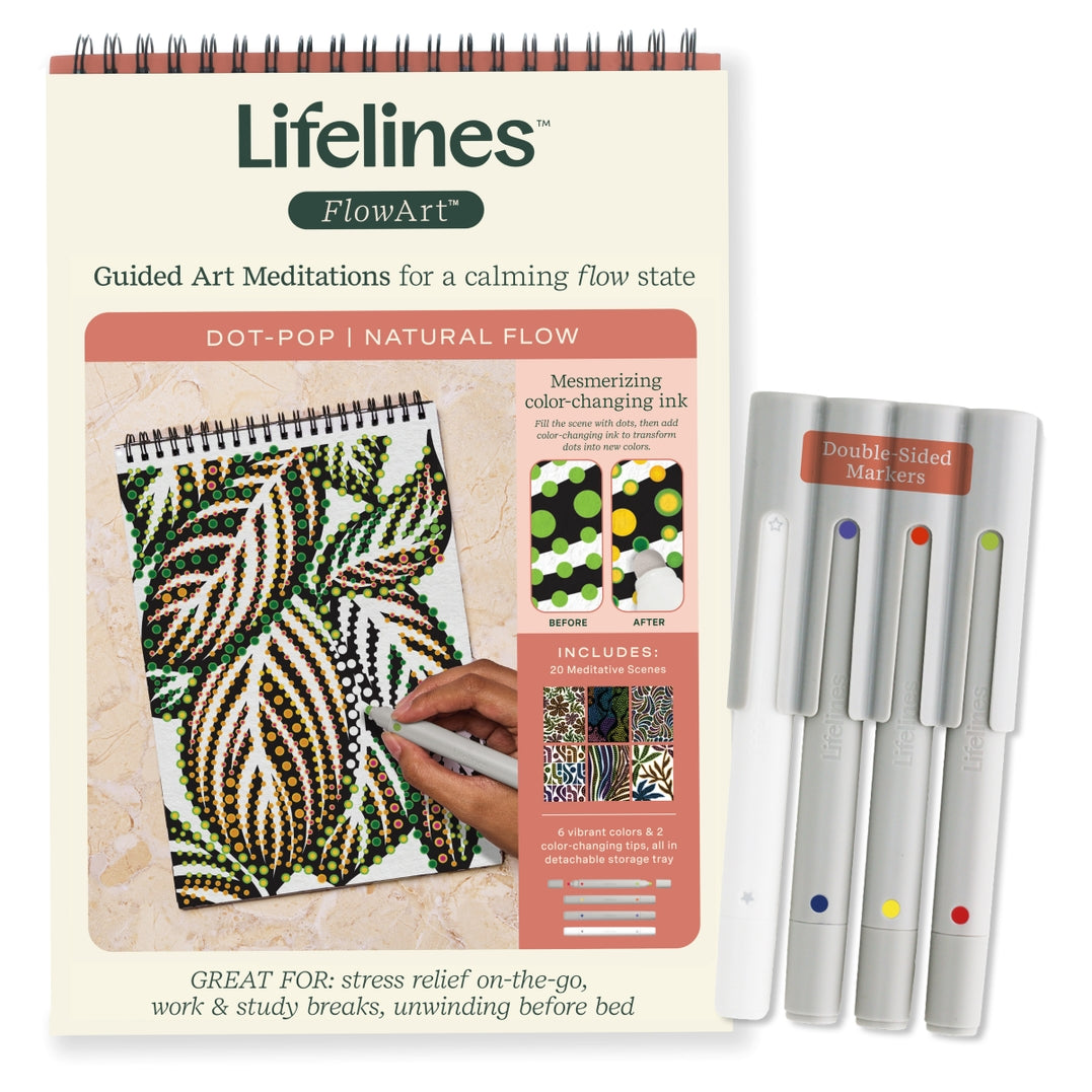 Lifelines Flowart Dot-Pop Natural Flow