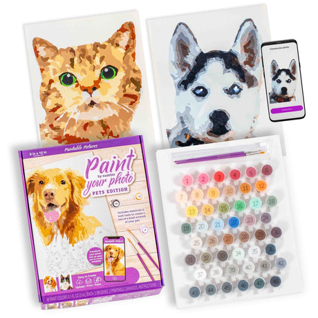 Paint Your Photo Pets Edition
