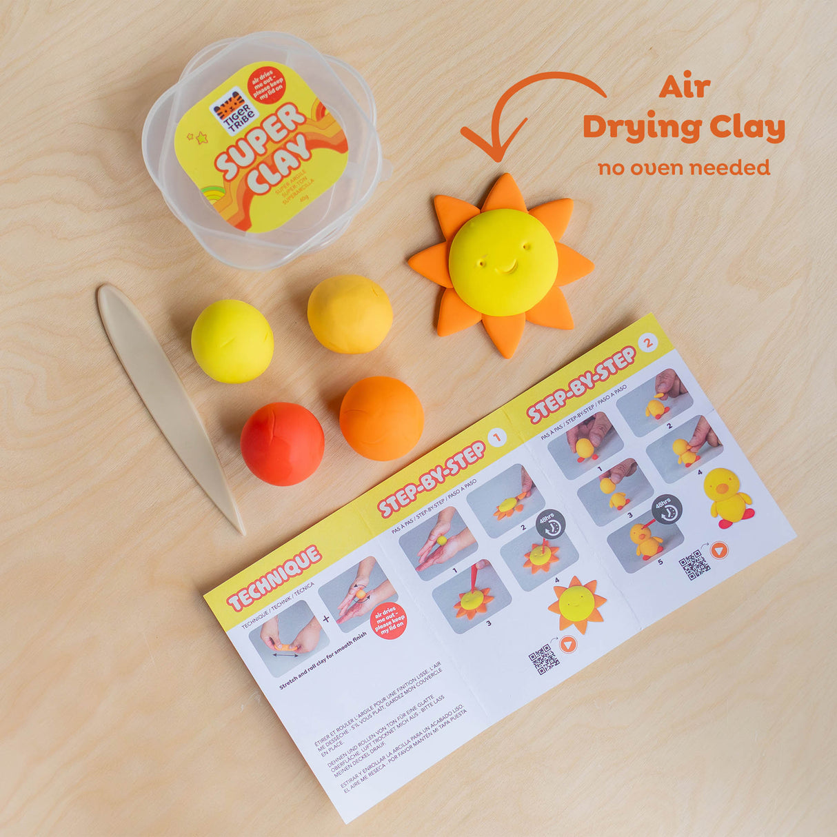 Super Clay Sunrise Yellow Orange