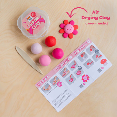 Super Clay Sunset Pink and Red