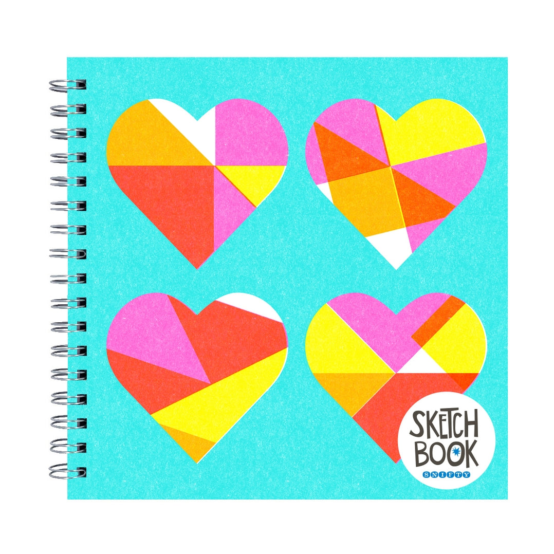 Sketch Book Quilted Heart