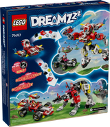 LEGO Dreamzzz 71497 Coopers Tiger Mech & Zeros Hot Rod Car