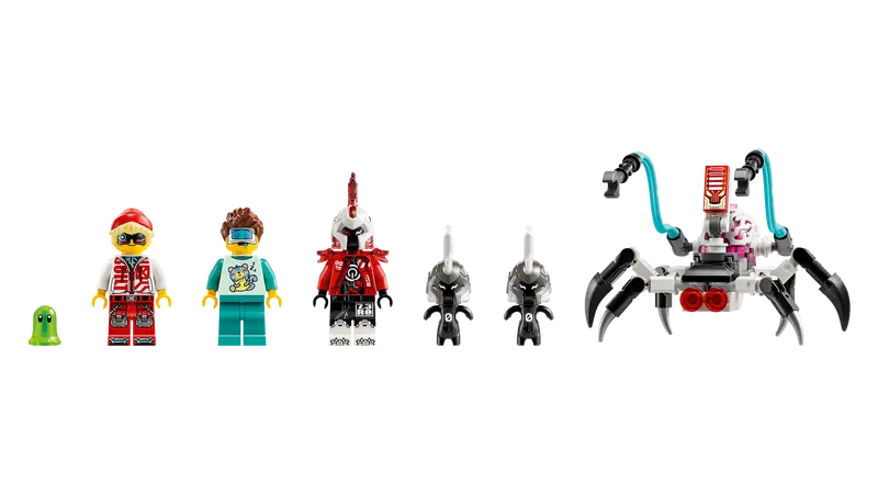 LEGO Dreamzzz 71497 Coopers Tiger Mech & Zeros Hot Rod Car
