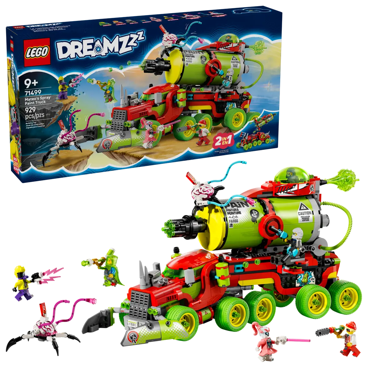 LEGO DREAMZzz 71499 Mateos Spray Paint Truck