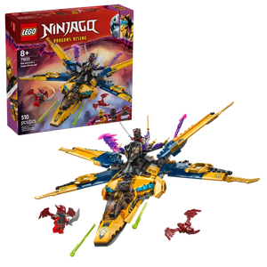 LEGO Ninjago 71833 Ras and Arins Super Storm Jet – Turner Toys
