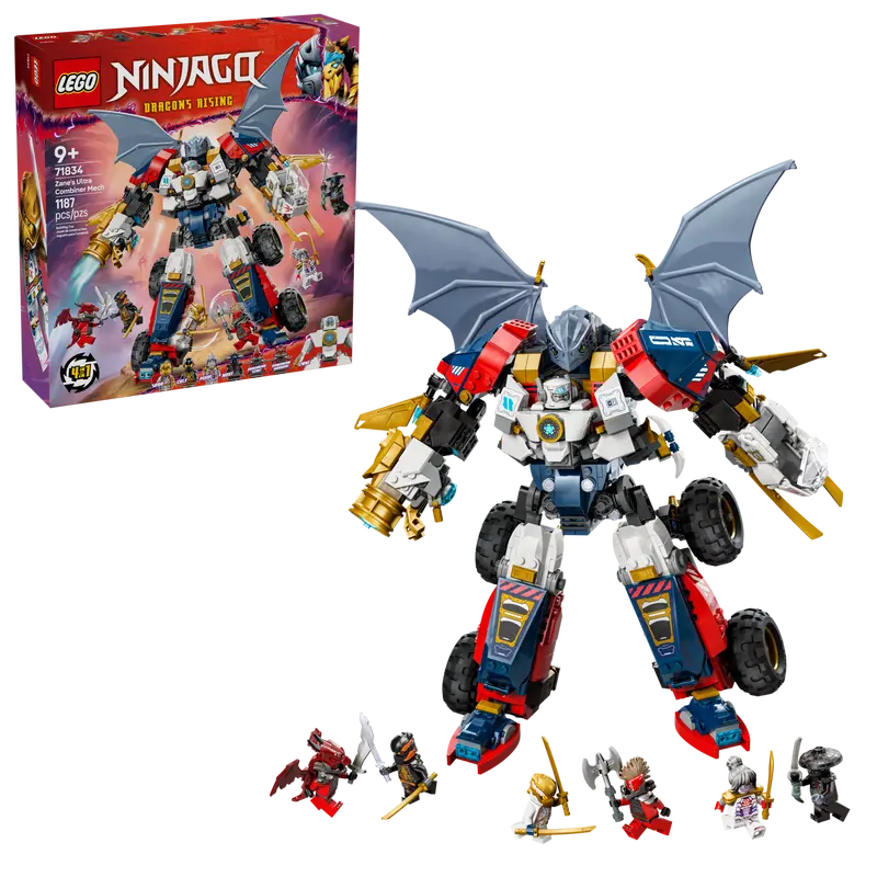 LEGO Ninjago 71834 Zanes Ultra Combiner Mech – Turner Toys