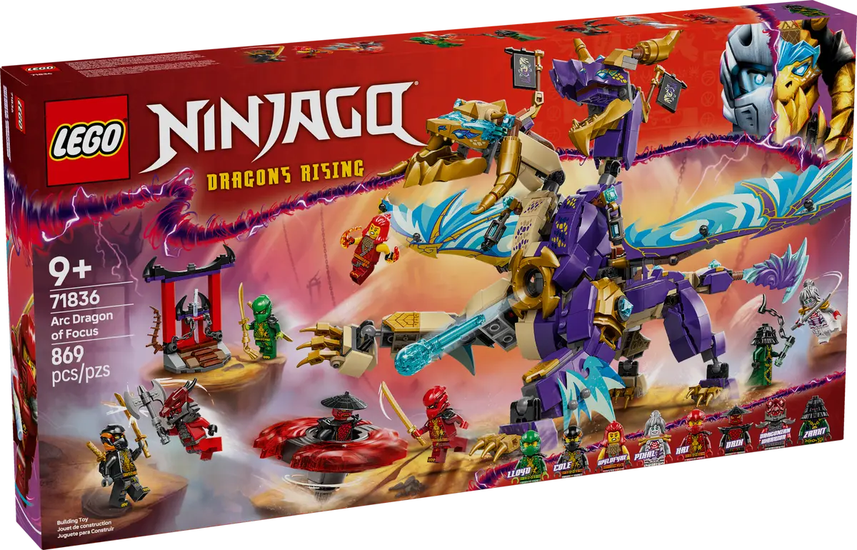 LEGO Ninjago 71836 Arc Dragon of Focus – Turner Toys