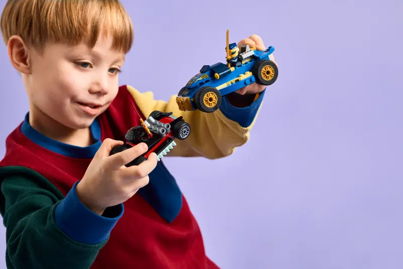 LEGO Ninjago 71840 Rogue vs. Drix Race Car Duel