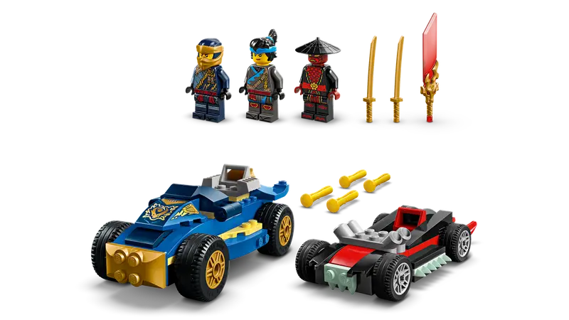 LEGO Ninjago 71840 Rogue vs. Drix Race Car Duel
