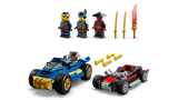 LEGO Ninjago 71840 Rogue vs. Drix Race Car Duel