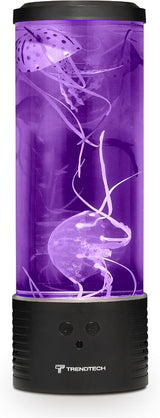 Jellyfish Lamp w/ Bluetooth Speaker Black 14"