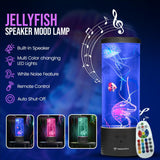 Jellyfish Lamp w/ Bluetooth Speaker Black 14"