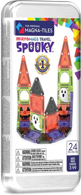 MagnaTiles microMAGS Spooky 24-Piece Travel Set