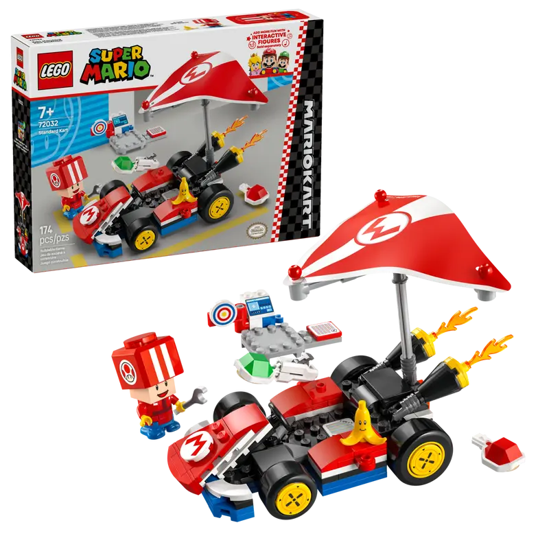 LEGO Mario 72032 Standard Kart – Turner Toys LEGO Mario 72032 Standard Kart – Turner Toys