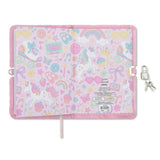 Unicorn Kisses Lock and Key Journal