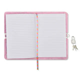 Unicorn Kisses Lock and Key Journal