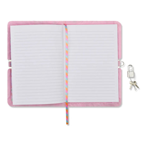 Unicorn Kisses Lock and Key Journal