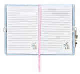 Pretty Kitty Lock and Key Journal
