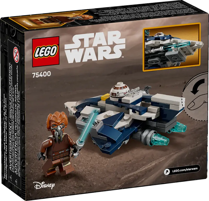 LEGO Star Wars 75400 Plo Koons Jedi Starfighter Microfighter