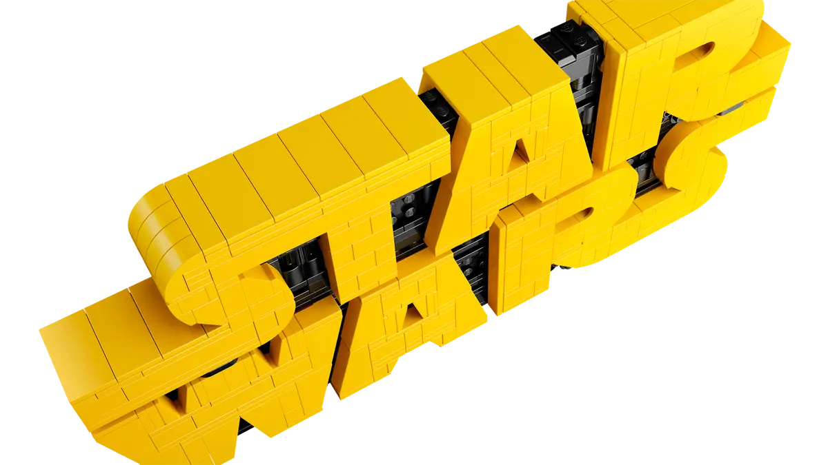 LEGO Star Wars 75407 Brick Built Star Wars Logo