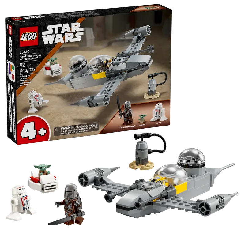 LEGO Star Wars 75410 Mando and Grogus N-1 Starfighter