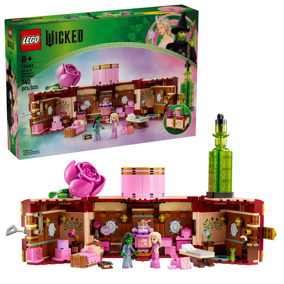 LEGO Wicked 75683 Glinda & Elphabas Dormitory