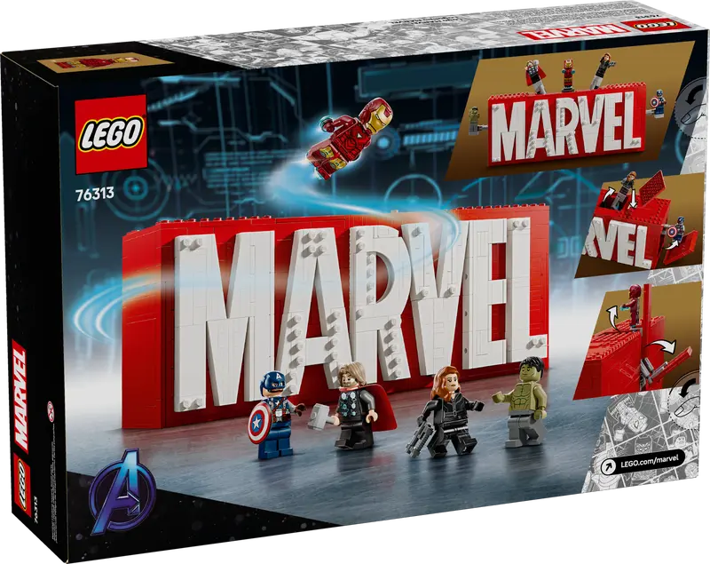 LEGO Super Hero 76313 MARVEL Logo & Minifigures