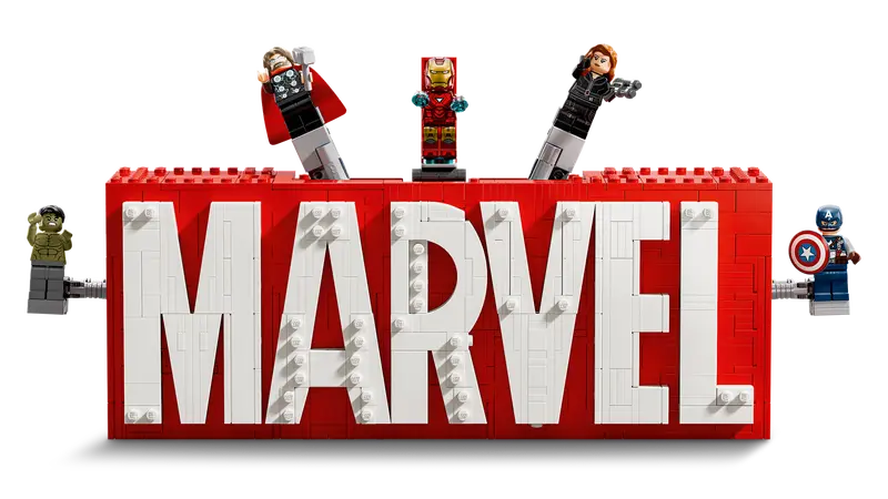 LEGO Super Hero 76313 MARVEL Logo & Minifigures