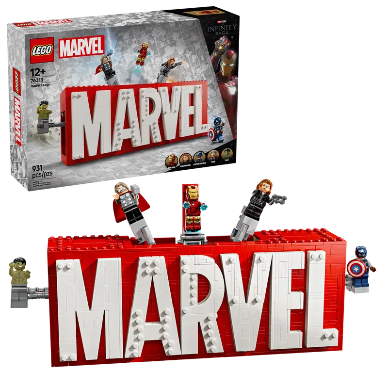 LEGO Super Hero 76313 MARVEL Logo & Minifigures