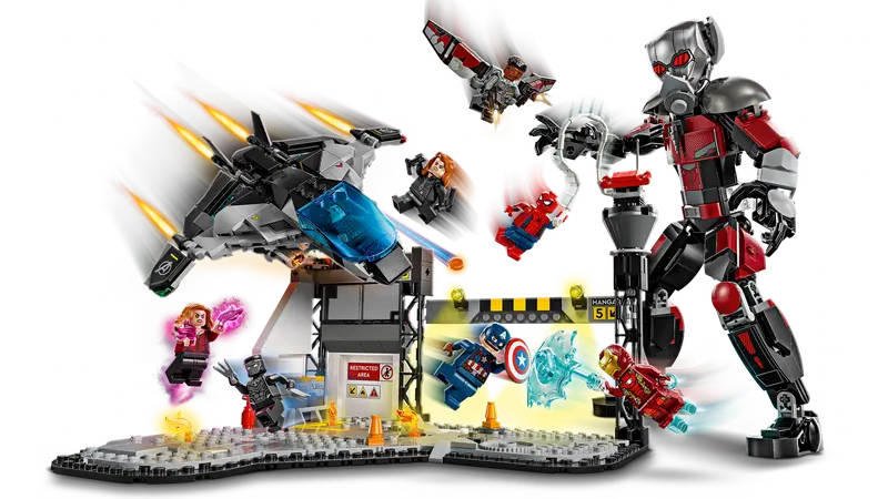 LEGO Super Hero 76314 Captain America: Civil War Action Battle