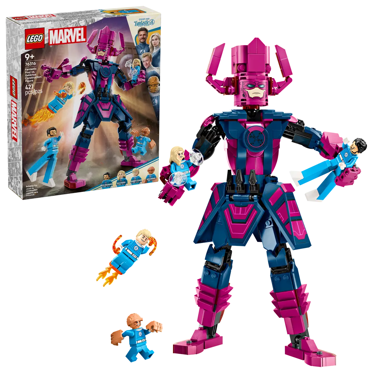 LEGO Super Hero 76316 Fantastic Four vs. Galactus Construction Figure