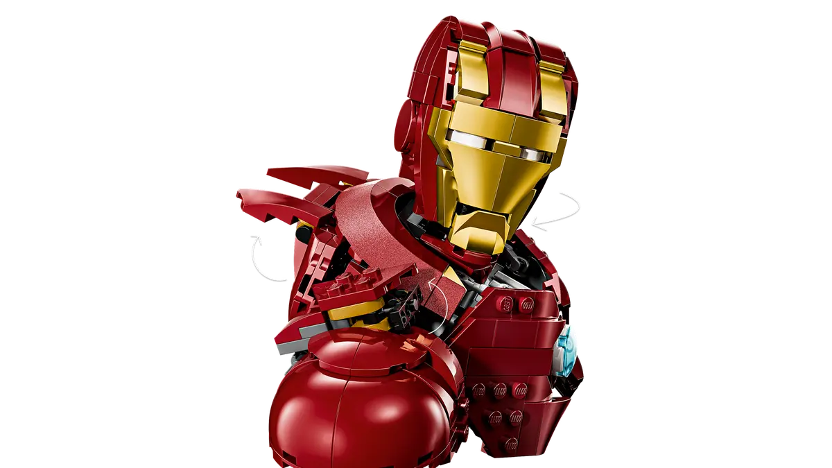 LEGO Super Hero 76327 Iron Man MK4 Bust