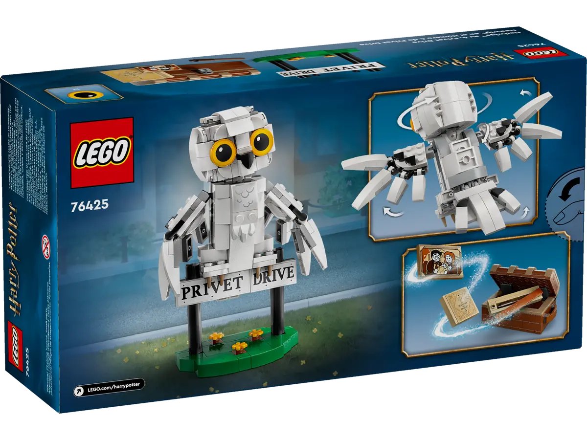 LEGO Harry Potter 76425 Hedwig at 4 Privet Drive – Turner Toys