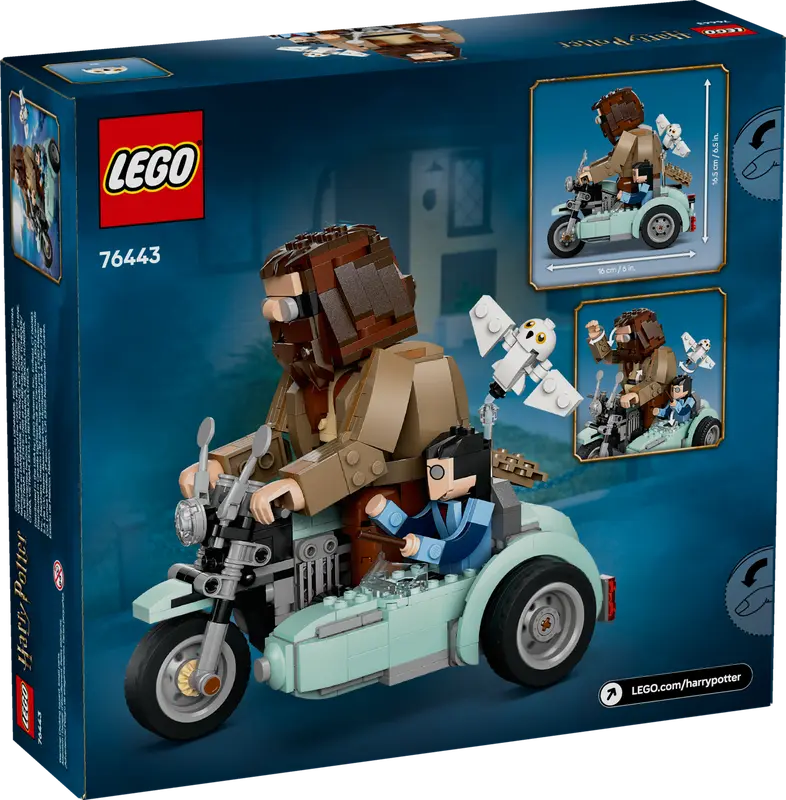 LEGO Harry Potter 76443 Hagrid & Harrys Motorcycle Ride