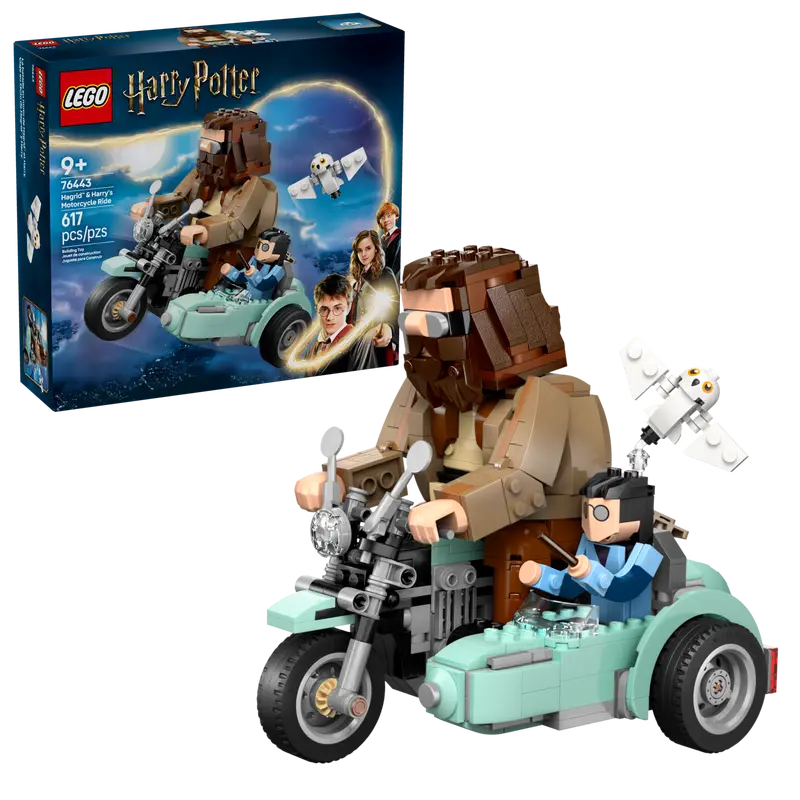LEGO Harry Potter 76443 Hagrid & Harrys Motorcycle Ride