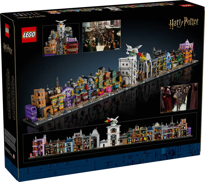 LEGO Harry Potter 76444 Diagon Alley Wizarding Shops – Turner Toys