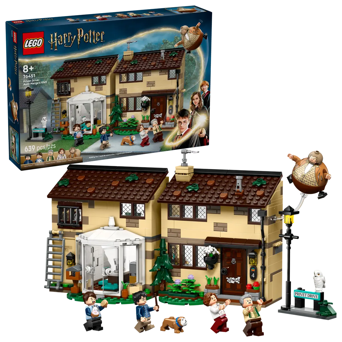 LEGO Harry Potter 76451 Privet Drive: Aunt Marges Visit