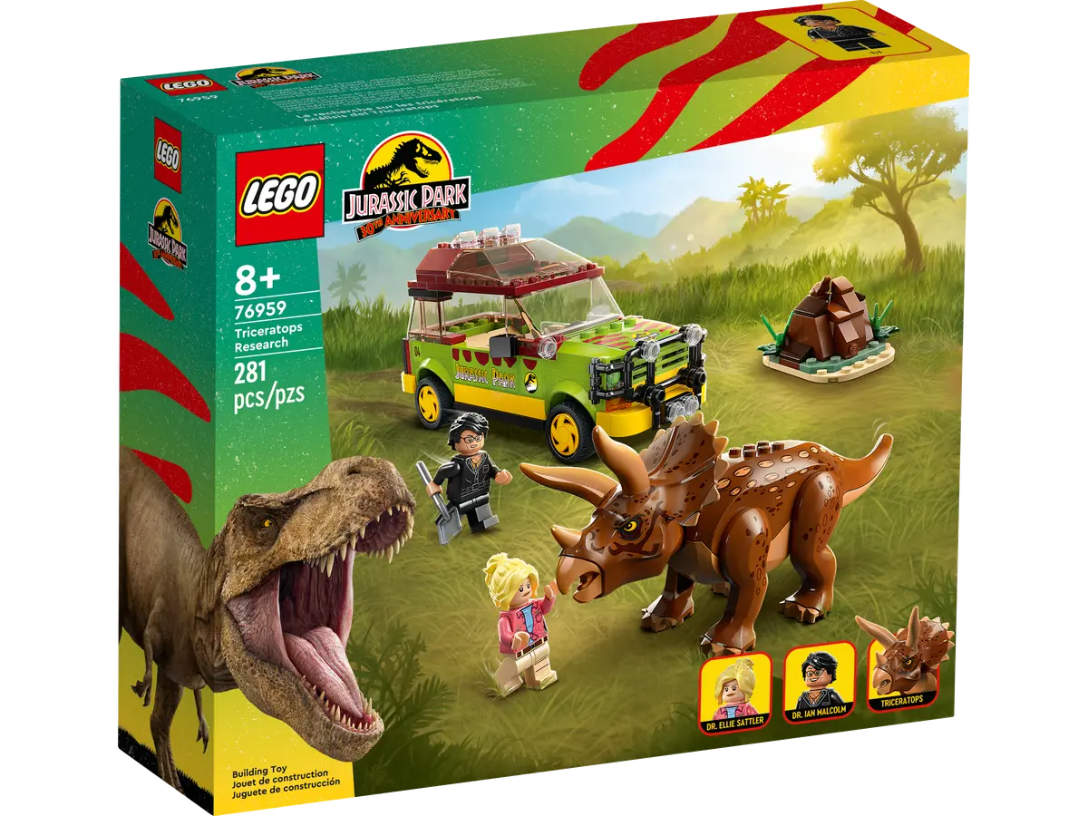 LEGO Jurrasic 76959 Triceratops Research