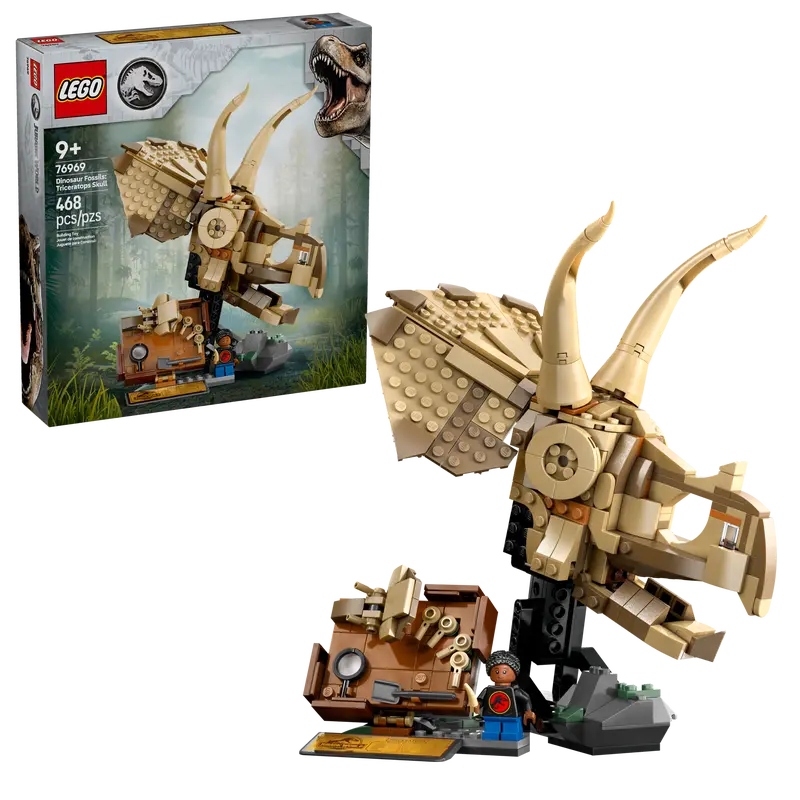 LEGO Jurassic 76969 Dinosaur Fossils: Triceratops Skull