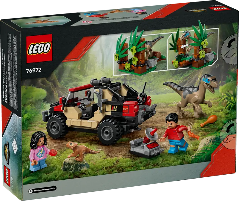 LEGO Jurassic 76972 Raptor Off-Road Escape