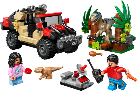 LEGO Jurassic 76972 Raptor Off-Road Escape