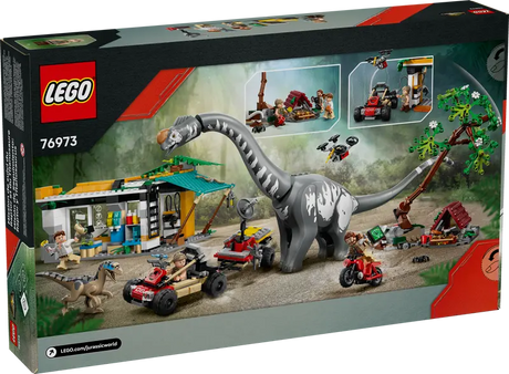 LEGO Jurassic 76973 Raptor & Titanosaurus Tracking Mission