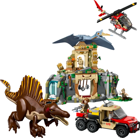 LEGO Jurassic 76976 Spinosaurus & Quetzalcoatlus Air Mission