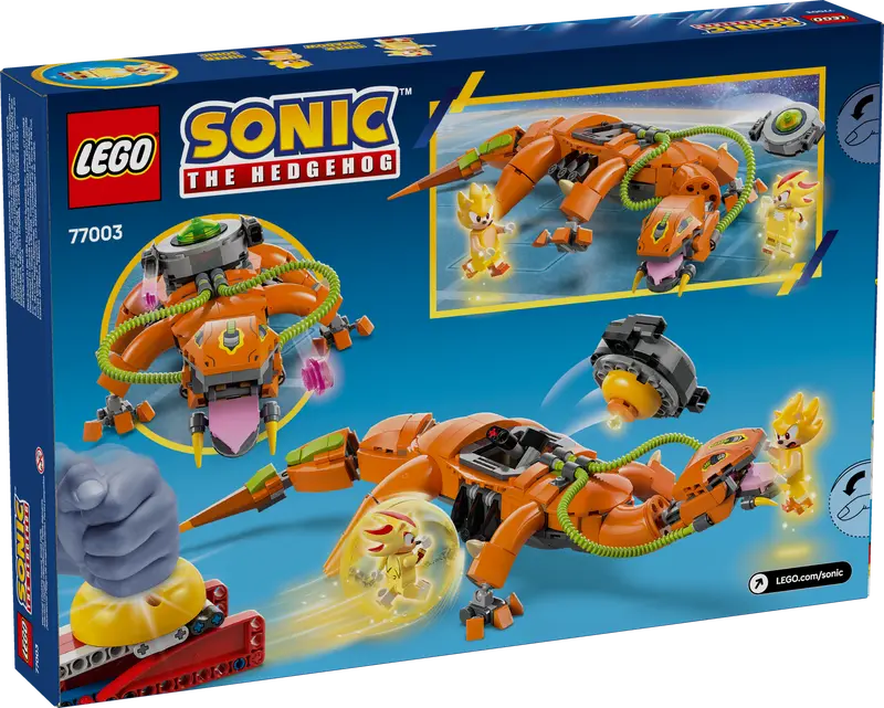 LEGO Sonic 77003 Super Shadow vs. Biolizard