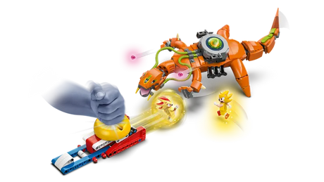 LEGO Sonic 77003 Super Shadow vs. Biolizard