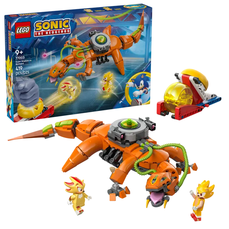 LEGO Sonic 77003 Super Shadow vs. Biolizard