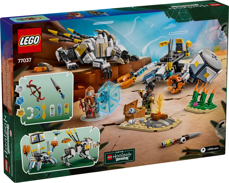 LEGO Horizon 77037 Aloy & Varl vs Shel-Walker & Sawtooth