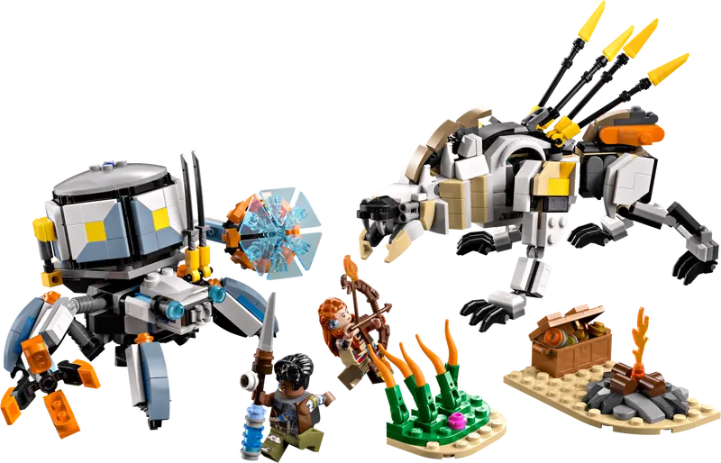 LEGO Horizon 77037 Aloy & Varl vs Shel-Walker & Sawtooth