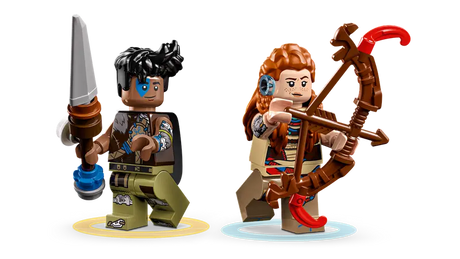 LEGO Horizon 77037 Aloy & Varl vs Shel-Walker & Sawtooth