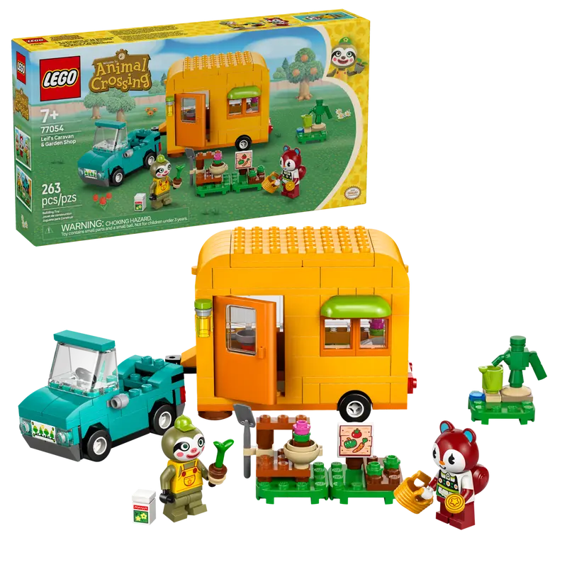 LEGO Animal Crossing 77054 Leifs Caravan & Garden Shop
